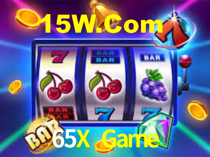 Interface do App 65X Game